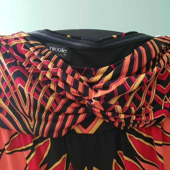 Strapless multi colored sundress - Picture 2 of 3